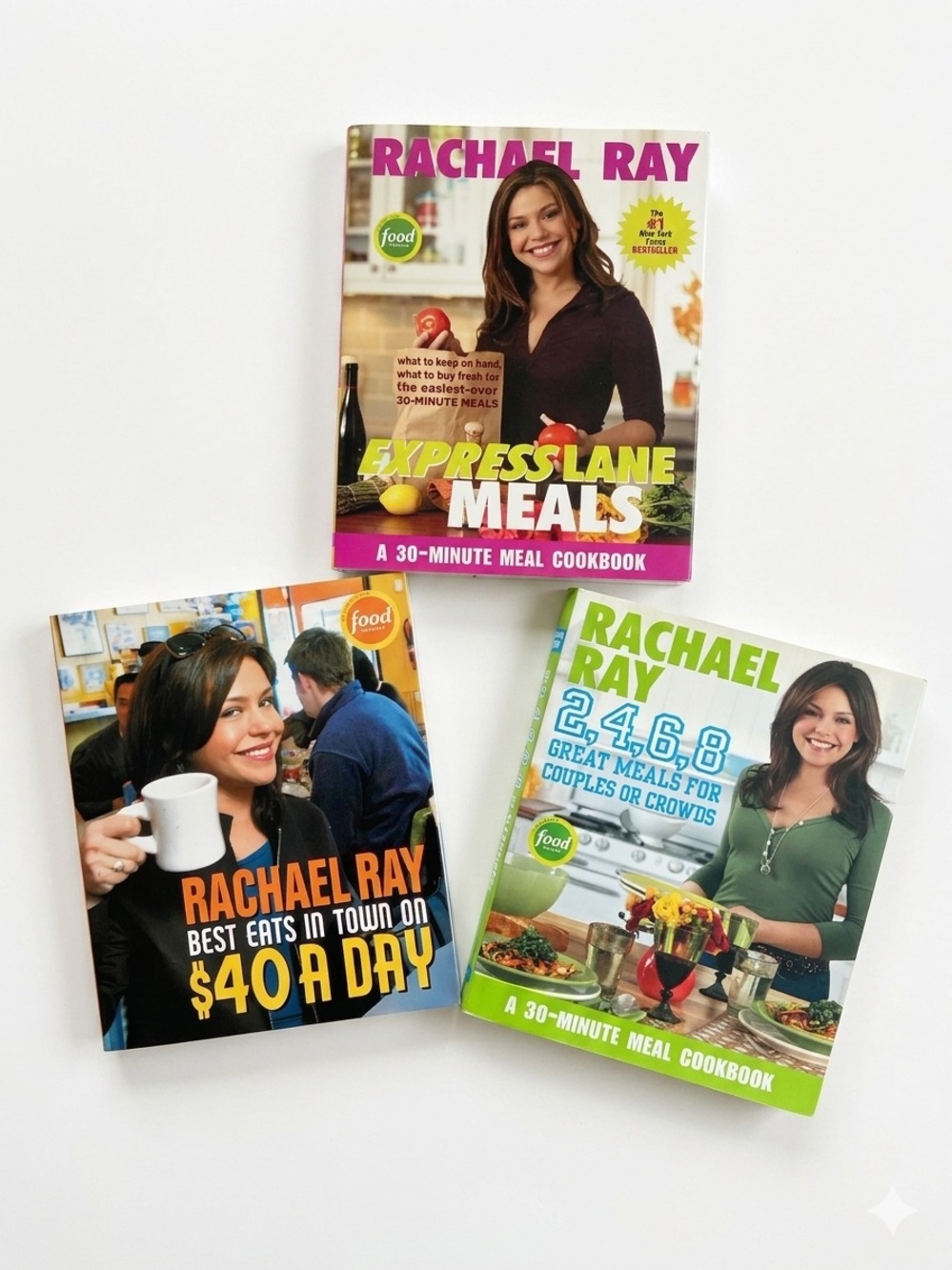 Rachel Ray Cookbooks Set of 3